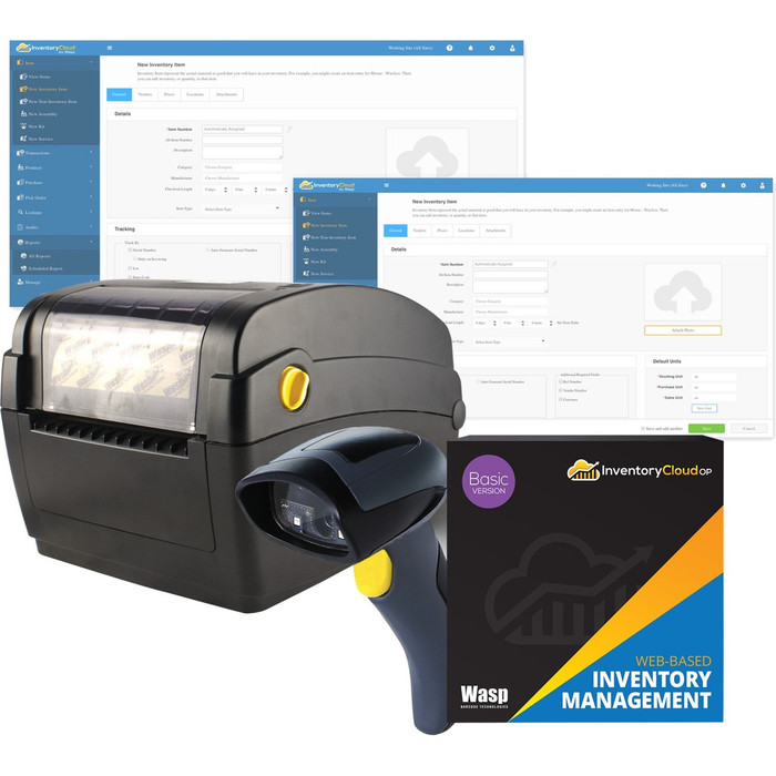 Main image for Wasp InventoryCloudOP Basic - 1 User w/WWS650 & WPL304