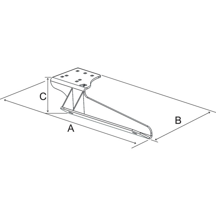 Alternate-Image1 Image for RAM Mounts No-Drill Vehicle Mount for Notebook