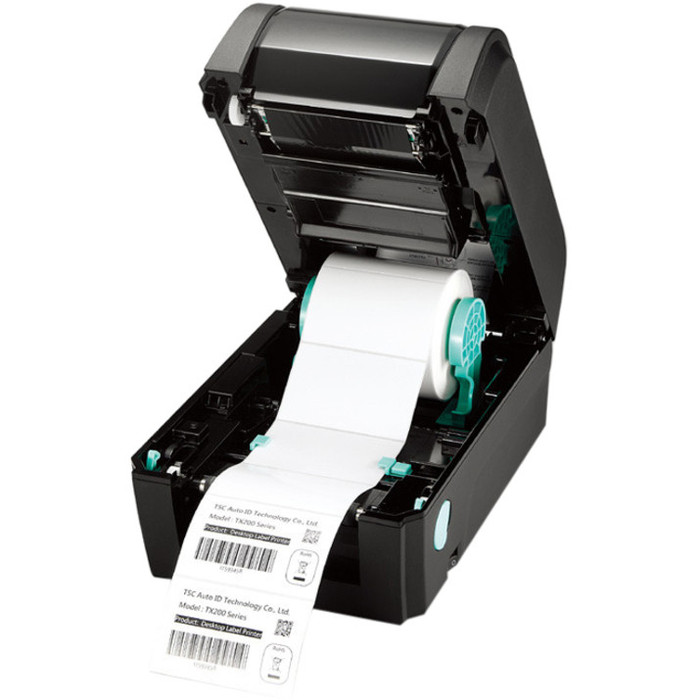 Alternate-Image2 Image for TSC Auto ID TX200 Desktop Direct Thermal/Thermal Transfer Printer - Monochrome - Label Print - Ethernet - USB - Serial