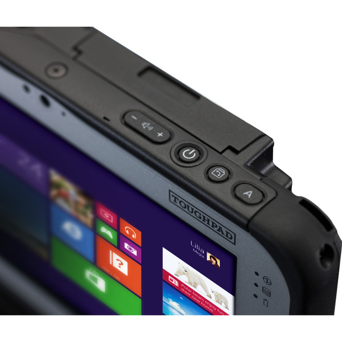 Alternate-Image1 Image for Panasonic TOUGHPAD FZ-M1 FZ-M1JECSAVM Tablet - 7" - Core i5 7th Gen i5-7Y57 1.20 GHz - 8 GB RAM - 256 GB SSD - Windows 10 Pro 64-bit - 4G