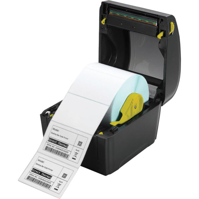 Alternate-Image1 Image for Wasp WPL206 Desktop Direct Thermal Printer - Monochrome - Label Print - USB