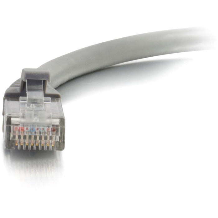 Alternate-Image3 Image for C2G 10ft Cat6 Ethernet Cable - Snagless Unshielded (UTP) - Gray