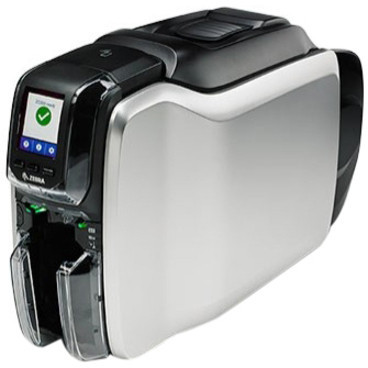 Alternate-Image1 Image for Zebra ZC300 Single Sided Desktop Dye Sublimation/Thermal Transfer Printer - Color - Card Print - Ethernet - USB