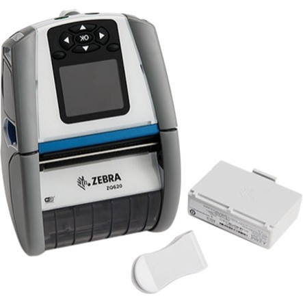 Alternate-Image2 Image for Zebra ZQ620-HC Mobile Direct Thermal Printer - Monochrome - Portable - Receipt Print - USB - Bluetooth - Battery Included