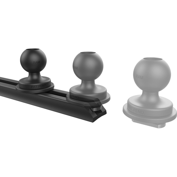 Alternate-Image1 Image for RAM Mounts Tough-Track Mounting Track Slider