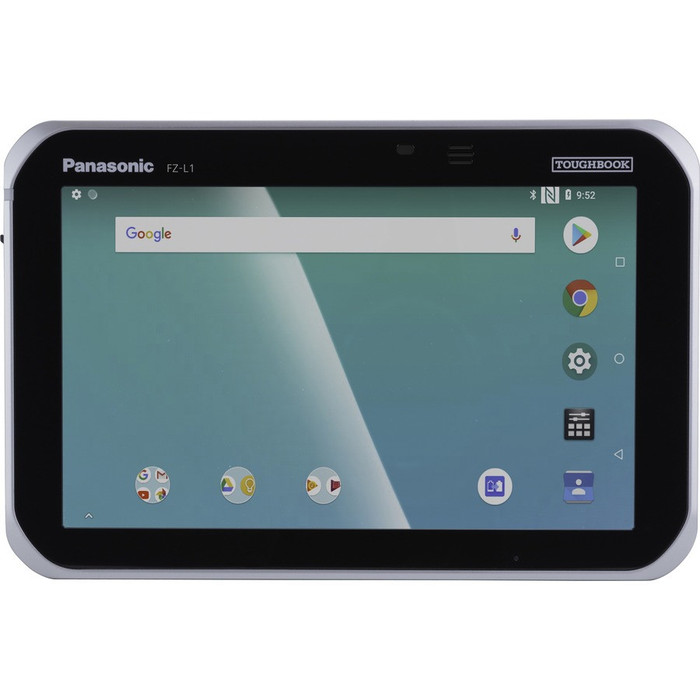 Front Image for Panasonic TOUGHBOOK FZ-L1 FZ-L1AC-01AM Tablet - 7" - Quad-core (4 Core) 1.10 GHz - 2 GB RAM - 16 GB Storage - Android 8.1 Oreo