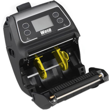 Alternate-Image1 Image for Wasp Wpl4mb Mobile Direct Thermal Printer - Monochrome - Portable - Label Print - USB - Bluetooth - Battery Included