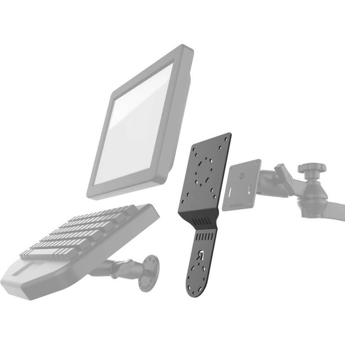 Left Image for RAM Mounts Mounting Bracket for Monitor, Keyboard