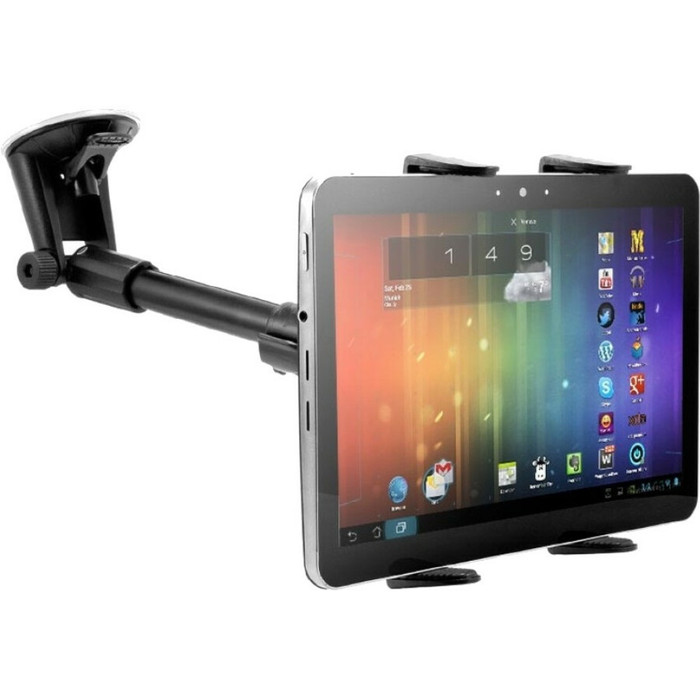 Alternate-Image2 Image for Compulocks Universal Tablet Holder Long Arm Windshield Suction Mount