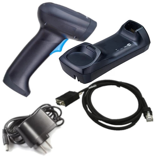 CIPHERLAB, 2564 2D IMAGER, BLACK, CORDLESS BT SCANNER RS232 KIT, 2564 2D IMAGER BT SCANNER W 800 MAH BATTERY, BT BASE, US ADAPTER, RS232 CABLE A2564S2BKR0S1