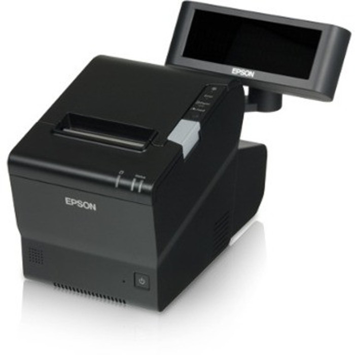 Alternate-Image1 Image for Epson OmniLink TM-T88V-DT Desktop Direct Thermal Printer - Monochrome - Receipt Print - Ethernet - USB - USB Host - With Cutter