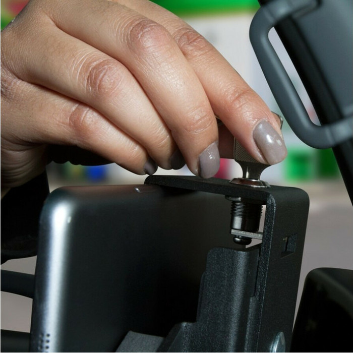 Alternate-Image1 Image for Compulocks Universal Vehicle Mount for Tablet, iPad, iPad Air, iPad mini, Electronic Logging Device (ELD) - Black