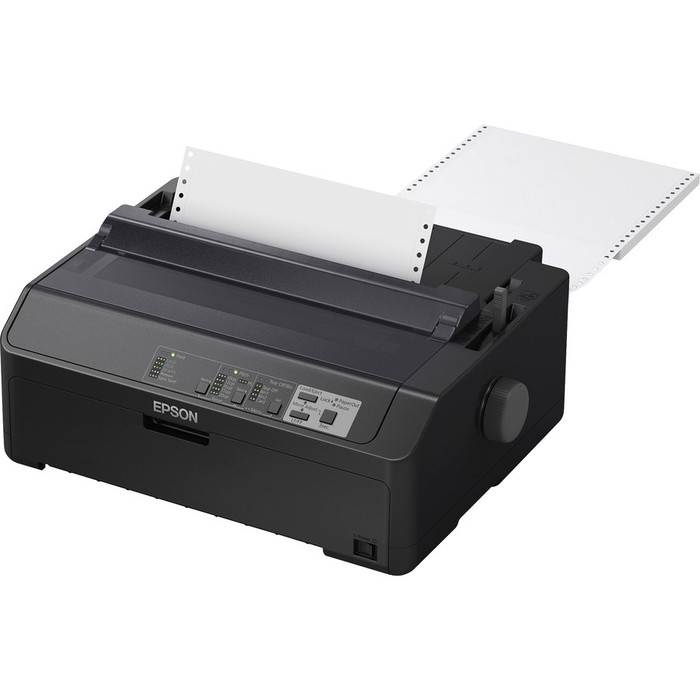 Alternate-Image2 Image for Epson FX-890II 9-pin Dot Matrix Printer - Monochrome - Energy Star