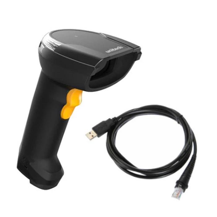 UNITECH MS852 PLUS, 2D IMAGER, HIGH DENSITY, USB CABLE, AUTO-SENSING MS852-ZUCB00-OG