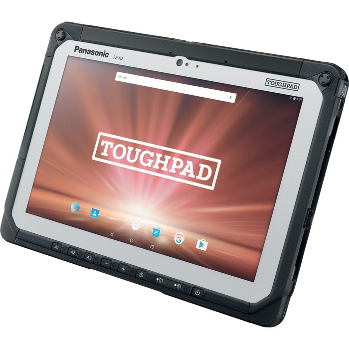Left Image for Panasonic TOUGHPAD FZ-A2 FZ-A2A007AAM Tablet - 10.1" - Atom x5 x5-Z8550 Quad-core (4 Core) 1.44 GHz - 4 GB RAM - 32 GB Storage - Android 6.0.1 Marshmallow - 4G