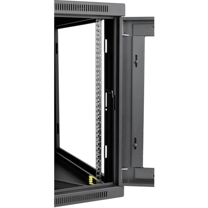 Alternate-Image3 Image for Tripp Lite 12U Wall Mount Rack Enclosure Server Cabinet Hinged Deep Acrylic Window