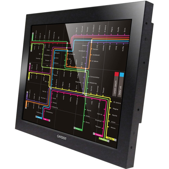 Main image for GVision O15AX-CV-45P0 15" Open-frame LCD Touchscreen Monitor