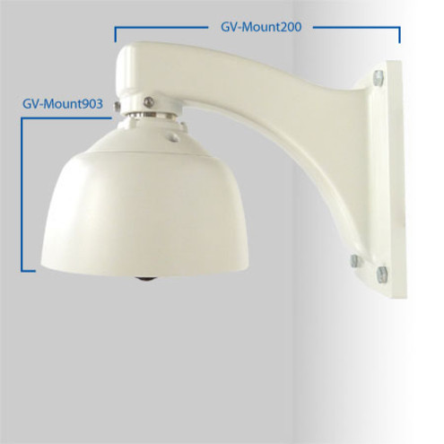 Alternate-Image1 Image for GeoVision GV-MOUNT200 Wall Mount for Network Camera