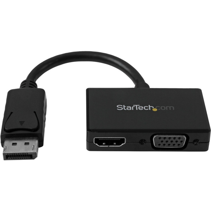Main image for StarTech.com Travel A/V Adapter: 2-in-1 DisplayPort to HDMI or VGA