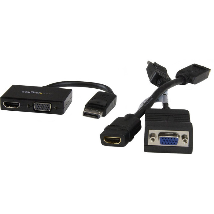 Alternate-Image3 Image for StarTech.com Travel A/V Adapter: 2-in-1 DisplayPort to HDMI or VGA