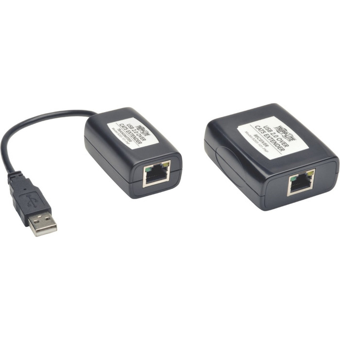Main image for Tripp Lite 1-Port USB 2.0 over Cat5 Cat6 Extender Kit Video Transmitter & Receiver 164'