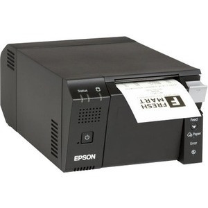 Main image for Epson TM-T70II-DT Desktop Direct Thermal Printer - Monochrome - Receipt Print - Ethernet - USB - Serial - With Cutter - Black