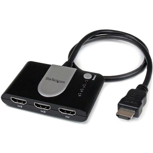 Main image for StarTech.com 3 Port HDMI&reg; Auto Switch w/ IR Remote Control