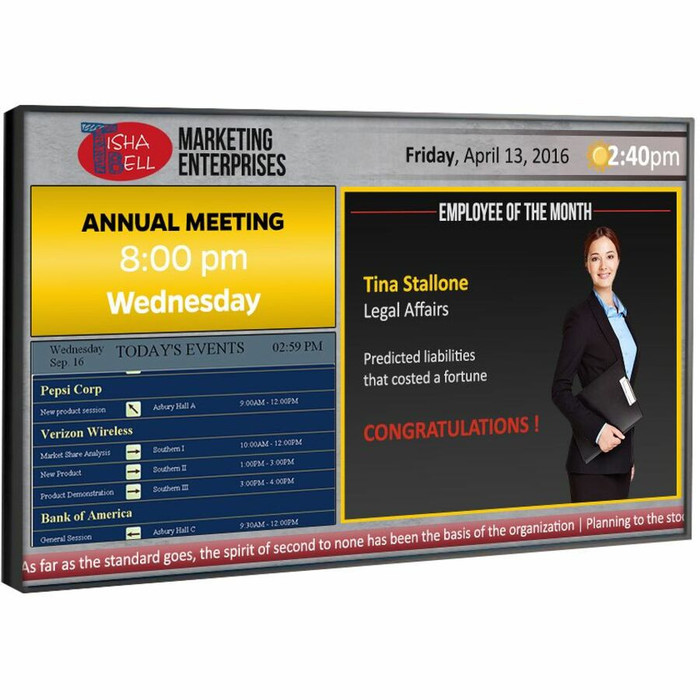 Alternate-Image3 Image for 22Miles Turnkey Information System Digital Signage Package (AdSlide)