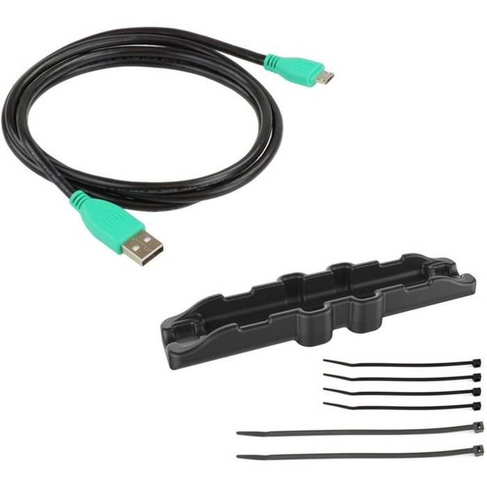 Alternate-Image1 Image for RAM Mounts Skin Combo-Locking Power + Data Dock for Samsung Tab Active Pro