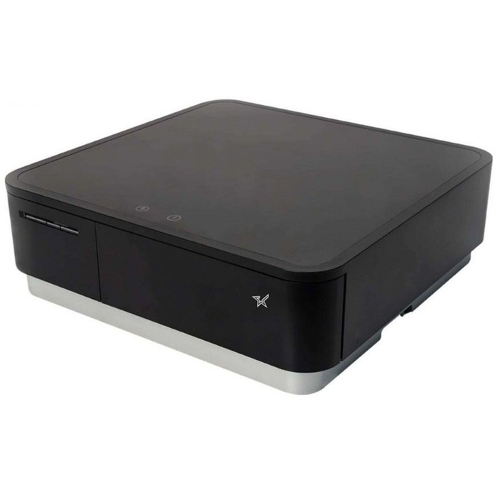 Alternate-Image1 Image for Star Micronics mPOP¬¨¬®¬¨¬Æ&reg;, Integrated Printer & Cash Drawer, Flat Bill, Universal Tablet Stand