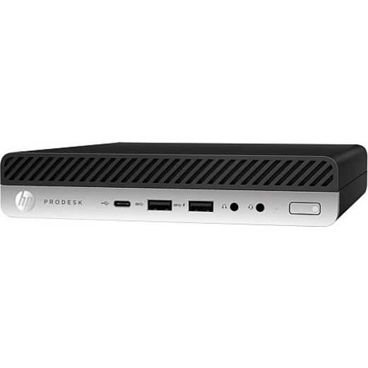 Left Image for HP Business Desktop ProDesk 600 G4 Desktop Computer - Intel Core i5 8th Gen i5-8500T 2.10 GHz - 4 GB RAM DDR4 SDRAM - 500 GB HDD - Desktop Mini