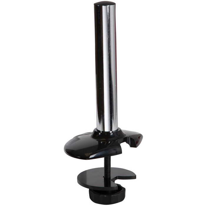 Alternate-Image1 Image for Peerless-AV LCT620AD-G Desk Mount for Flat Panel Display - Black, Chrome
