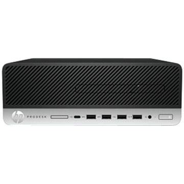 Alternate-Image1 Image for HP Business Desktop ProDesk 600 G4 Desktop Computer - Intel Core i5 8th Gen i5-8500 3 GHz - 8 GB RAM DDR4 SDRAM - 256 GB SSD - Small Form Factor
