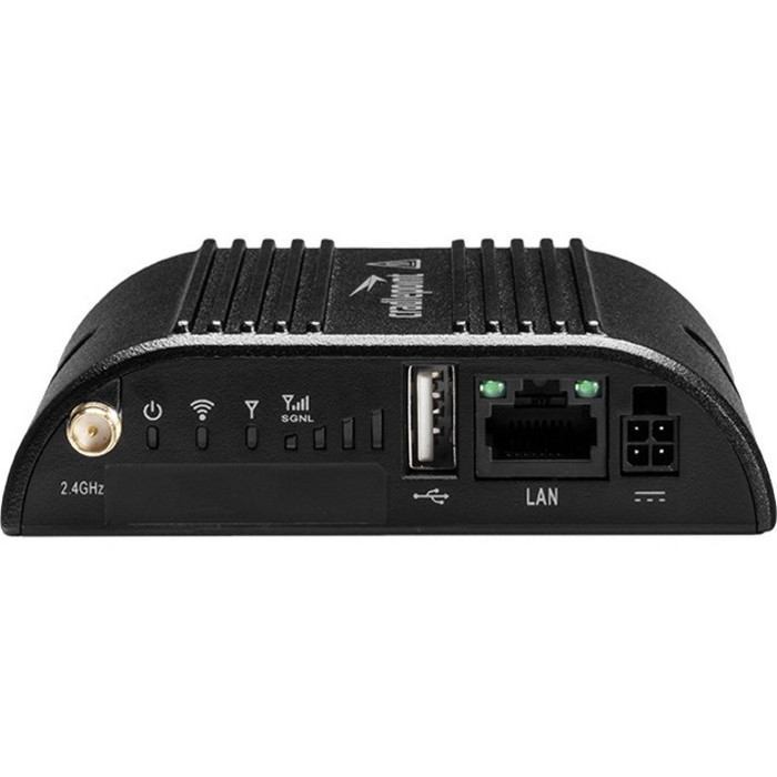 Rear Image for CradlePoint COR IBR200 Wi-Fi 4 IEEE 802.11b/g/n 1 SIM Ethernet, Cellular Modem/Wireless Router
