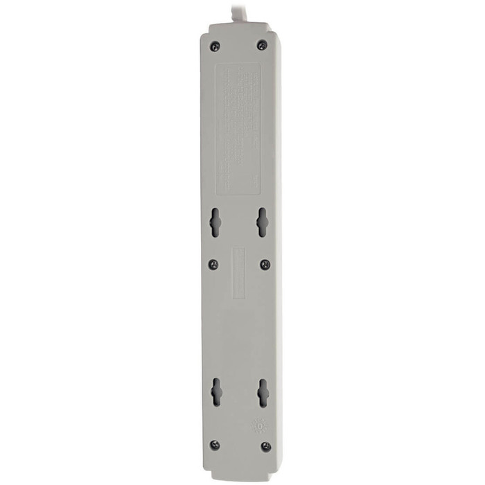 Alternate-Image1 Image for Tripp Lite Surge Protector Power Strip 120V 6 Outlet 8' Cord 990 Joule Flat Plug