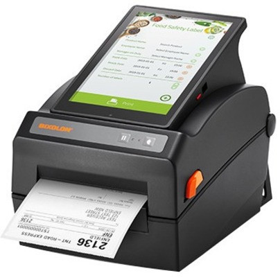Alternate-Image1 Image for Bixolon XQ-840 Desktop Direct Thermal Printer - Monochrome - Label Print - Bluetooth - With Cutter