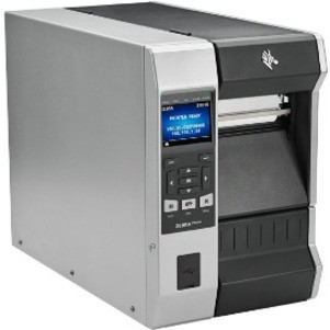 Alternate-Image1 Image for Zebra ZT610 Desktop Direct Thermal/Thermal Transfer Printer - Monochrome - Label Print - Ethernet - USB - Serial - Bluetooth