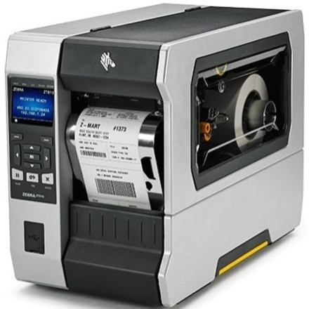 Alternate-Image2 Image for Zebra ZT610 Desktop Direct Thermal/Thermal Transfer Printer - Monochrome - Label Print - Ethernet - USB - Serial - Bluetooth