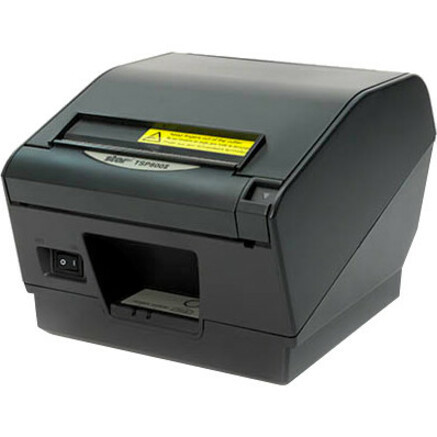 Alternate-Image2 Image for Star Micronics TSP800II Thermal Receipt and Label Printer, Ethernet, CloudPRNT, USB, Two Peripheral USB, Gray