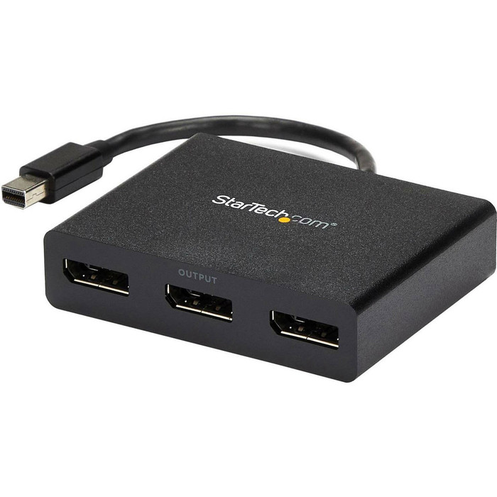 Main image for StarTech.com 3-Port Multi Monitor Adapter, Mini DisplayPort 1.2 to DP MST Hub, Video Splitter for Extended Desktop Mode, Windows Only