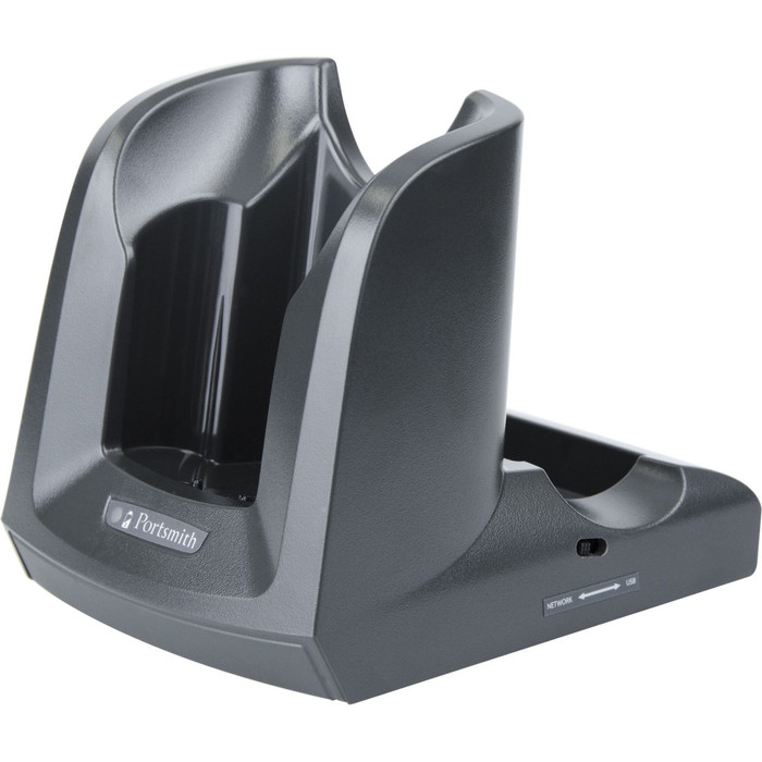 Main image for PORTSMITH E-CRADLE KIT: 1-Slot USB to Ethernet for Moto MC3xxx series. (Includes MC3100UE-Cradle; 12V PS; US Line Cord; USB & Eth-Cables)