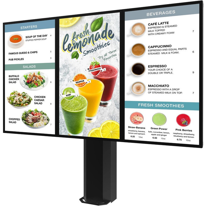 Alternate-Image1 Image for Peerless-AV Universal Outdoor Digital Menu Boards