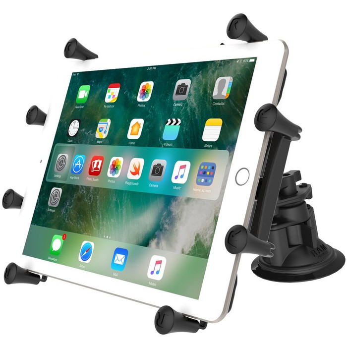 Left Image for RAM Mounts X-Grip Vehicle Mount for Tablet, Mobile Device, iPad