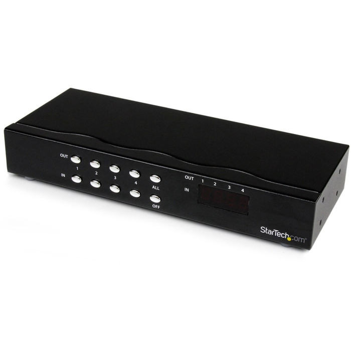 Main image for StarTech.com 4x4 VGA Video Matrix Switch Splitter with Audio