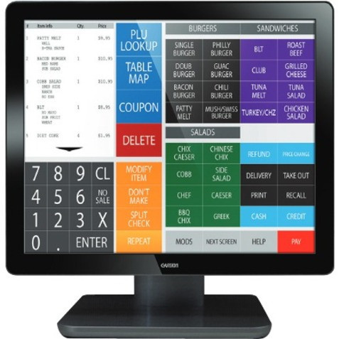Front Image for GVision D15ZX-AV-45P0 15" LCD Touchscreen Monitor