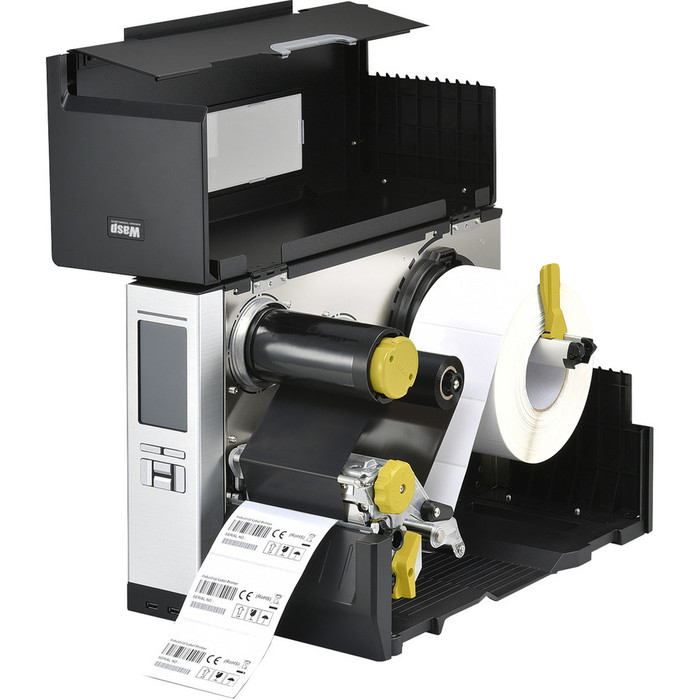 Alternate-Image1 Image for Wasp WPL614 Industrial Direct Thermal/Thermal Transfer Printer - Monochrome - Label Print - Ethernet - USB - Serial