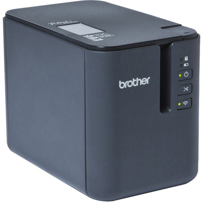 Alternate-Image3 Image for Brother P-touch PT-P900W Desktop Thermal Transfer Printer - Monochrome - Tape Print - USB - Serial