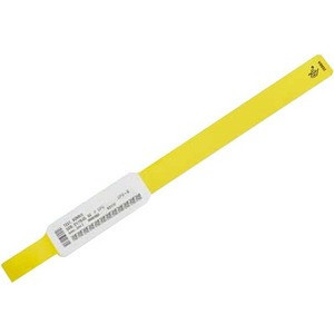 Main image for Zebra Non-printable HF Wristband - Clip