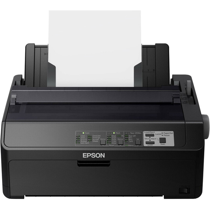 Alternate-Image3 Image for Epson LQ-590II NT 24-pin Dot Matrix Printer - Monochrome - Energy Star