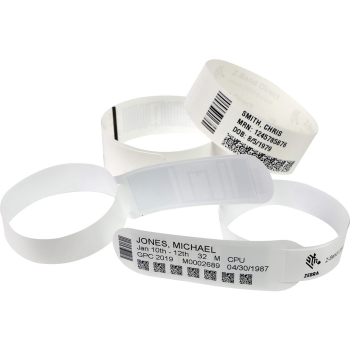 Main image for Zebra Z-Band QuickClip Wristband Label